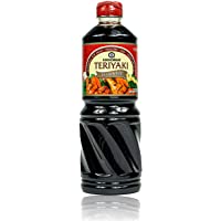 La salsa de la marinada en salsa Teriyaki KIKKOMAN 975 ml - Pack de 1 ud
